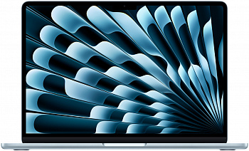 Ноутбук Apple MacBook Air 13" (M4, 2025) 24 ГБ, 512 ГБ SSD, "небесно-голубой"